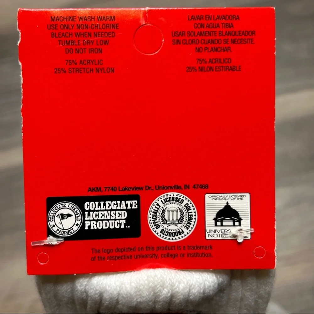 NWT Vintage OSU Crew Socks 2002